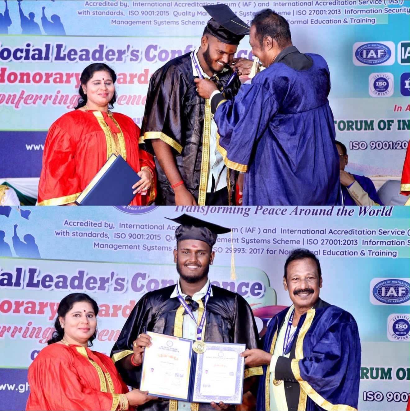 Honorary Doctorate Distinction